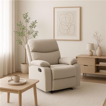 เก้าอี้ปรับเอนนอน KONCEPT 19242822 SABINE สีเบจ_4