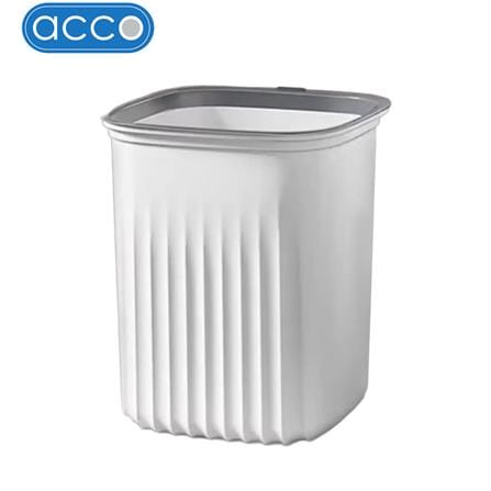 ถังขยะเหลี่ยม ACCO VIVE 9 ลิตร สีขาว_0