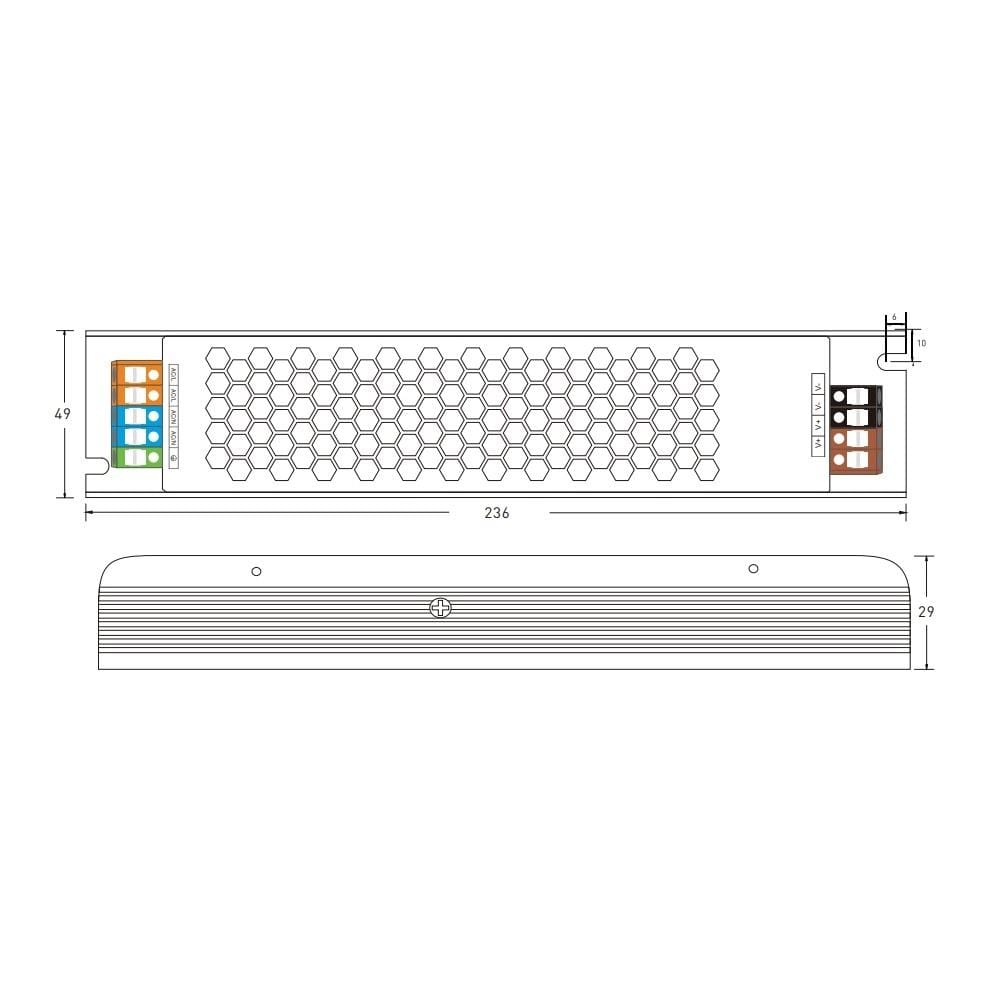 สวิตชิ่งเพาเวอร์ซัพพลาย L&E LES240-24V DIM