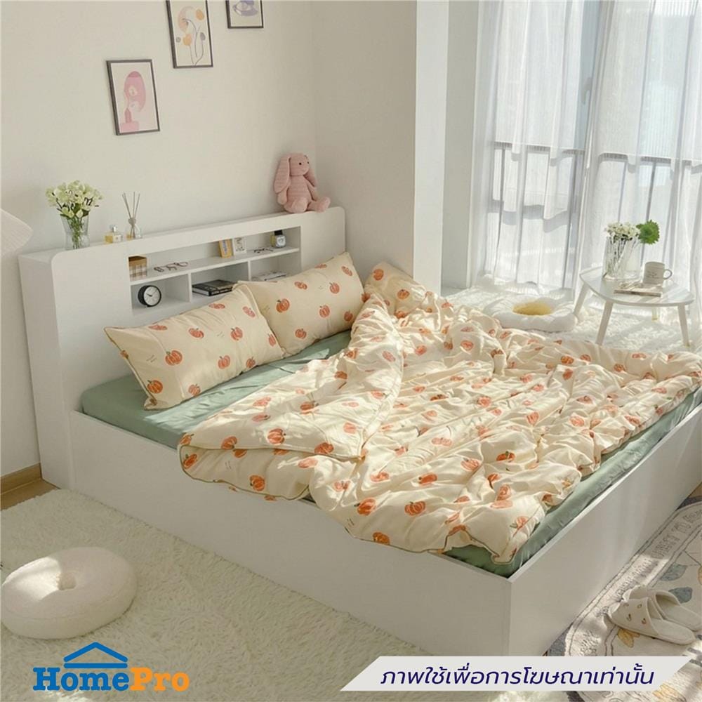 เตียง 6 ฟุต KONCEPT HANIAH 19251186 สีขาว