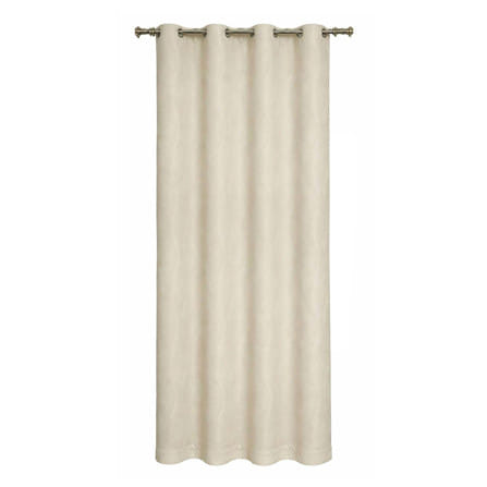 ผ้าม่าน EYELET HOME LIVING STYLE RITA UV 270x220 ซม. สีครีม_1
