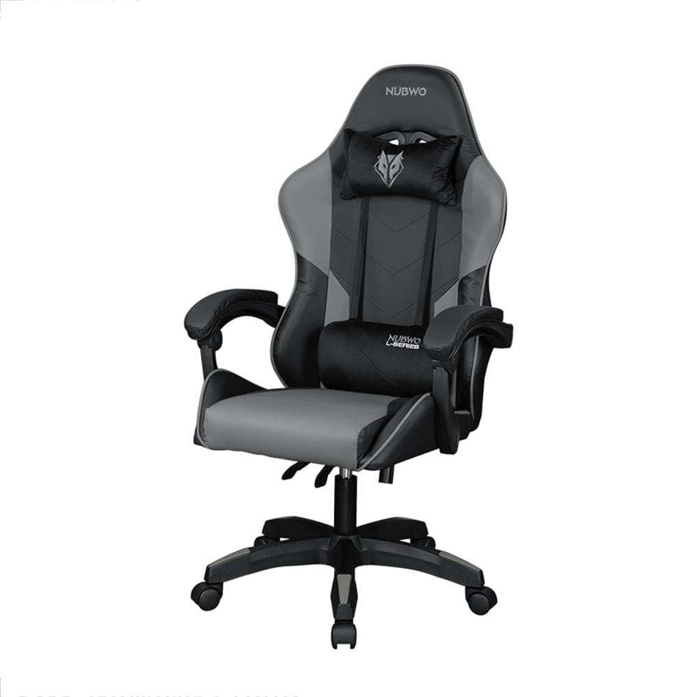 เก้าอี้เกมมิ่ง NUBWO L202 สีดำ/เทา
