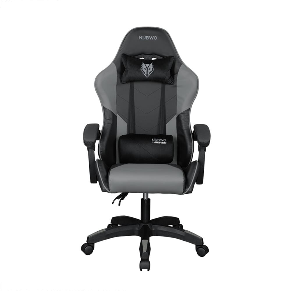 เก้าอี้เกมมิ่ง NUBWO L202 สีดำ/เทา