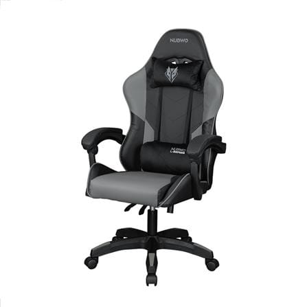 เก้าอี้เกมมิ่ง NUBWO L202 สีดำ/เทา_0