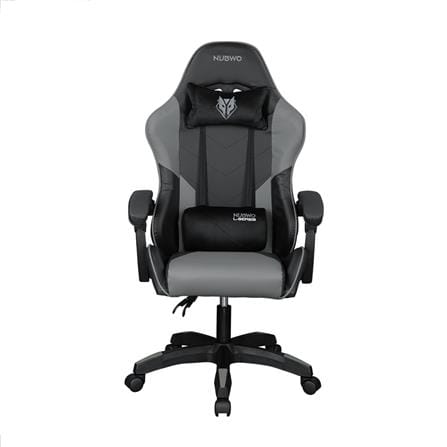 เก้าอี้เกมมิ่ง NUBWO L202 สีดำ/เทา_1