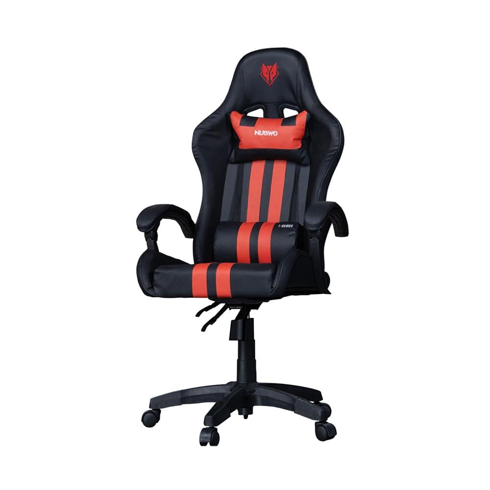 เก้าอี้เกมมิ่ง NUBWO L201 สีดำ/แดง