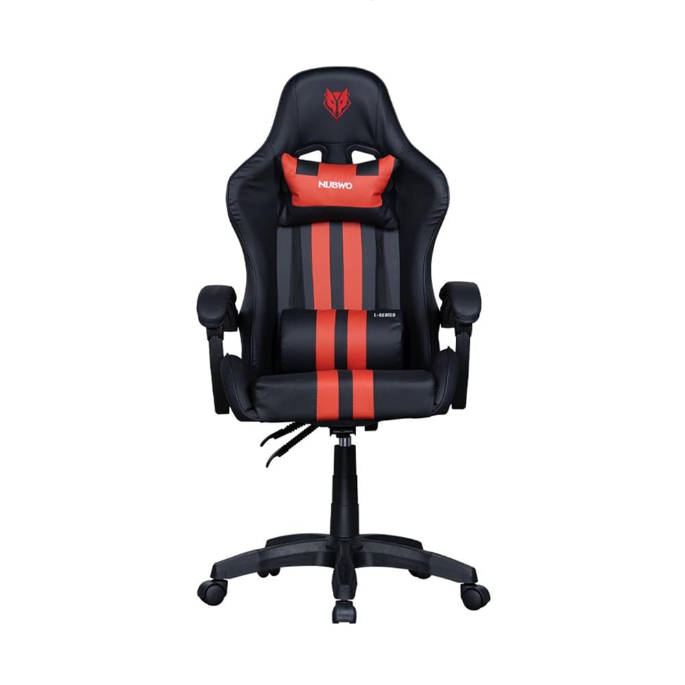 เก้าอี้เกมมิ่ง NUBWO L201 สีดำ/แดง
