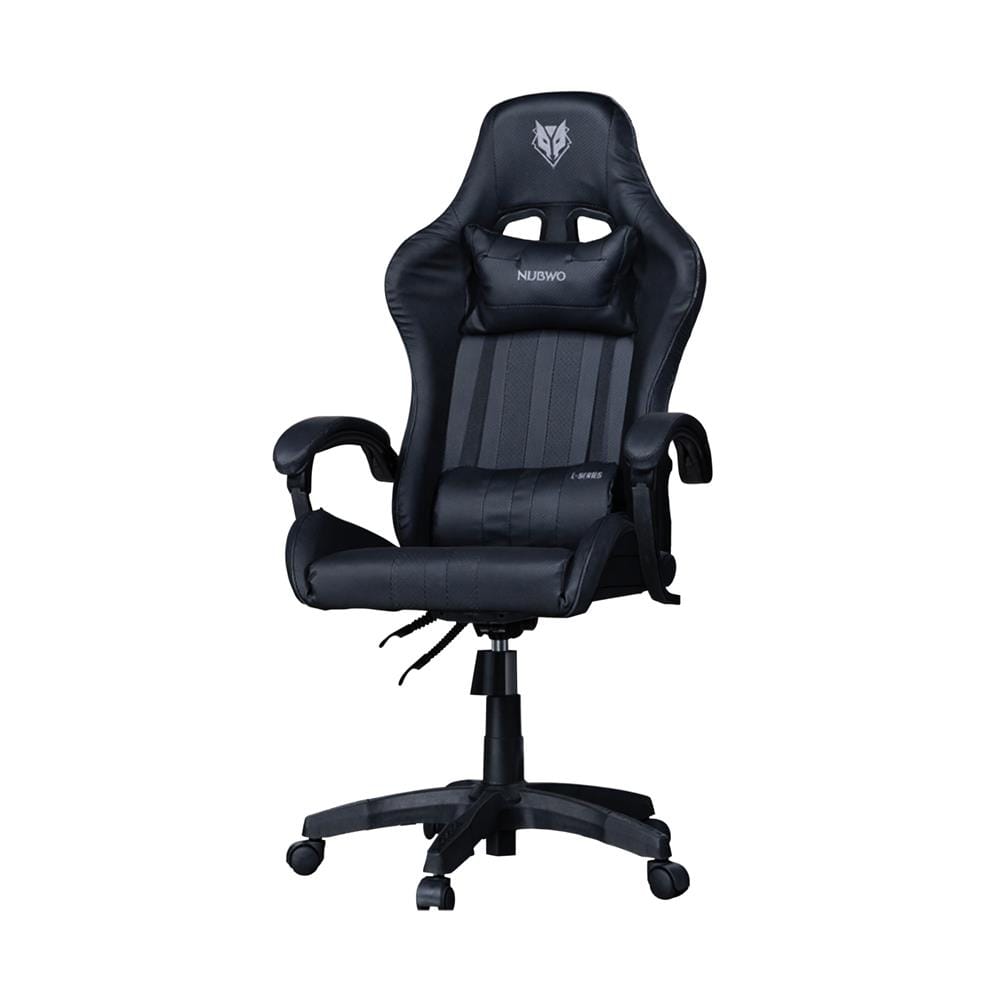 เก้าอี้เกมมิ่ง NUBWO L201 SUPER BLACK สีดำ