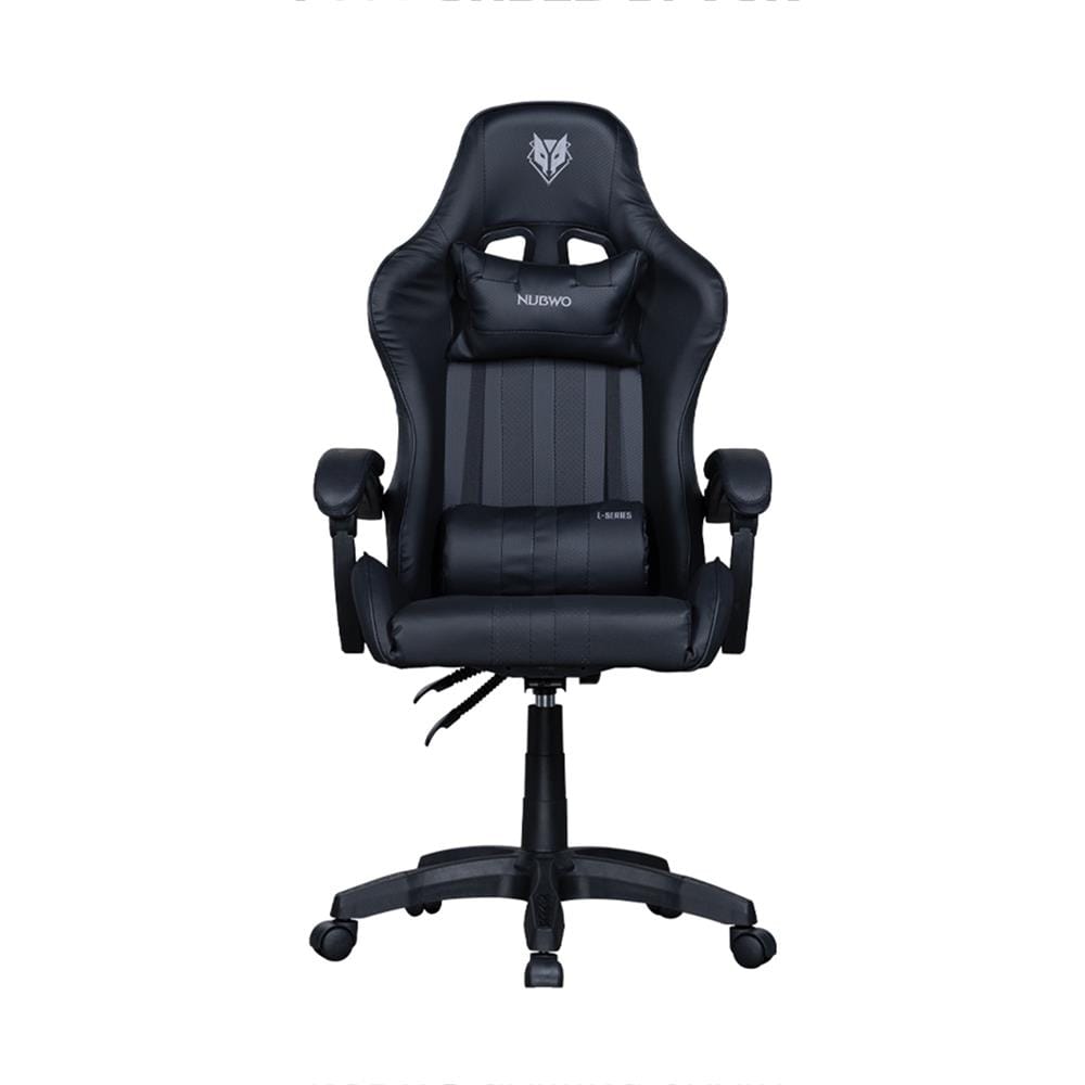 เก้าอี้เกมมิ่ง NUBWO L201 SUPER BLACK สีดำ