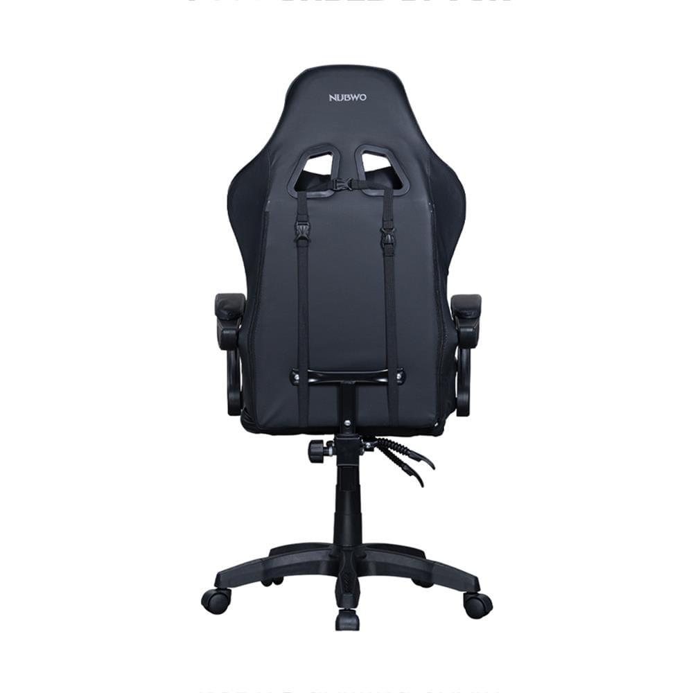 เก้าอี้เกมมิ่ง NUBWO L201 SUPER BLACK สีดำ