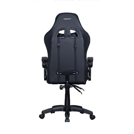 เก้าอี้เกมมิ่ง NUBWO L201 SUPER BLACK สีดำ_4