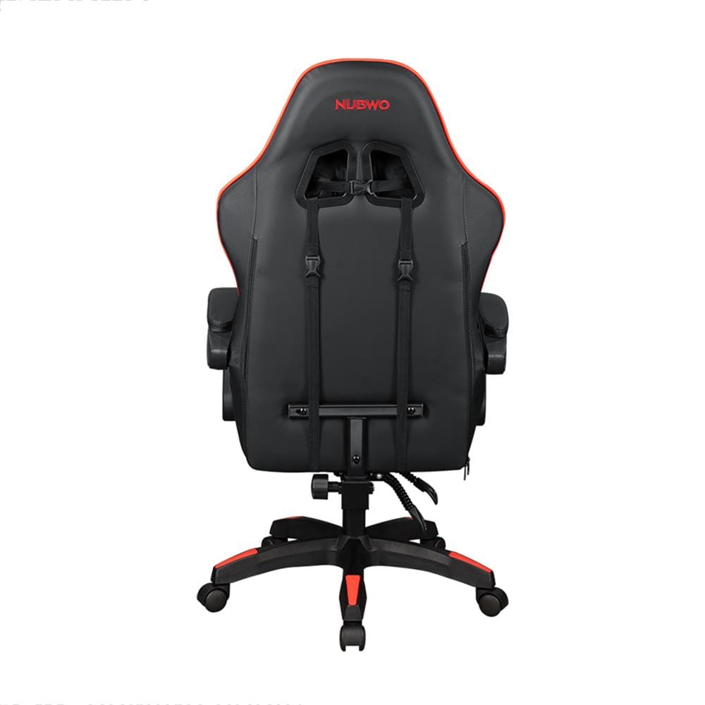 เก้าอี้เกมมิ่ง NUBWO L202 สีดำ/แดง