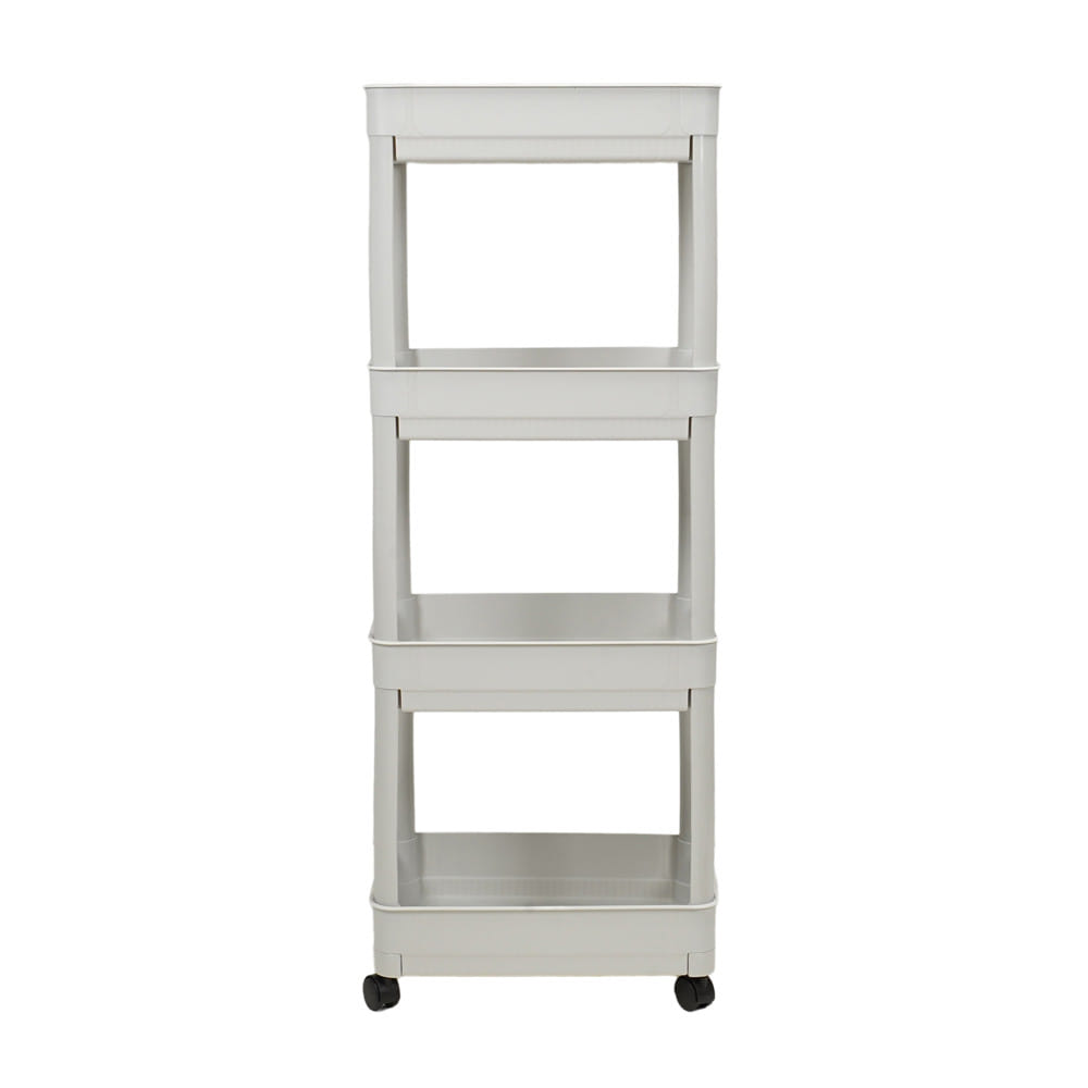 ชั้นพลาสติก 4 ชั้น STACKO NAMI 43x32x106 ซม. สีเทา