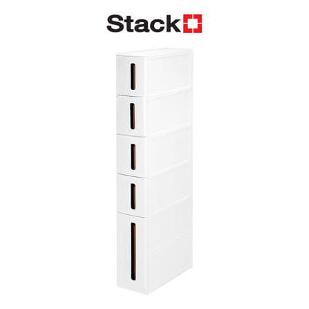 ตู้ลิ้นชักแคบ 5 ชั้น STACKO NARI 34.3x14x93.5 ซม. ...