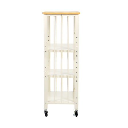 ชั้นวางของ 4 ชั้น STACKO YUKI 60x38x115 ซม. สีขาว_2