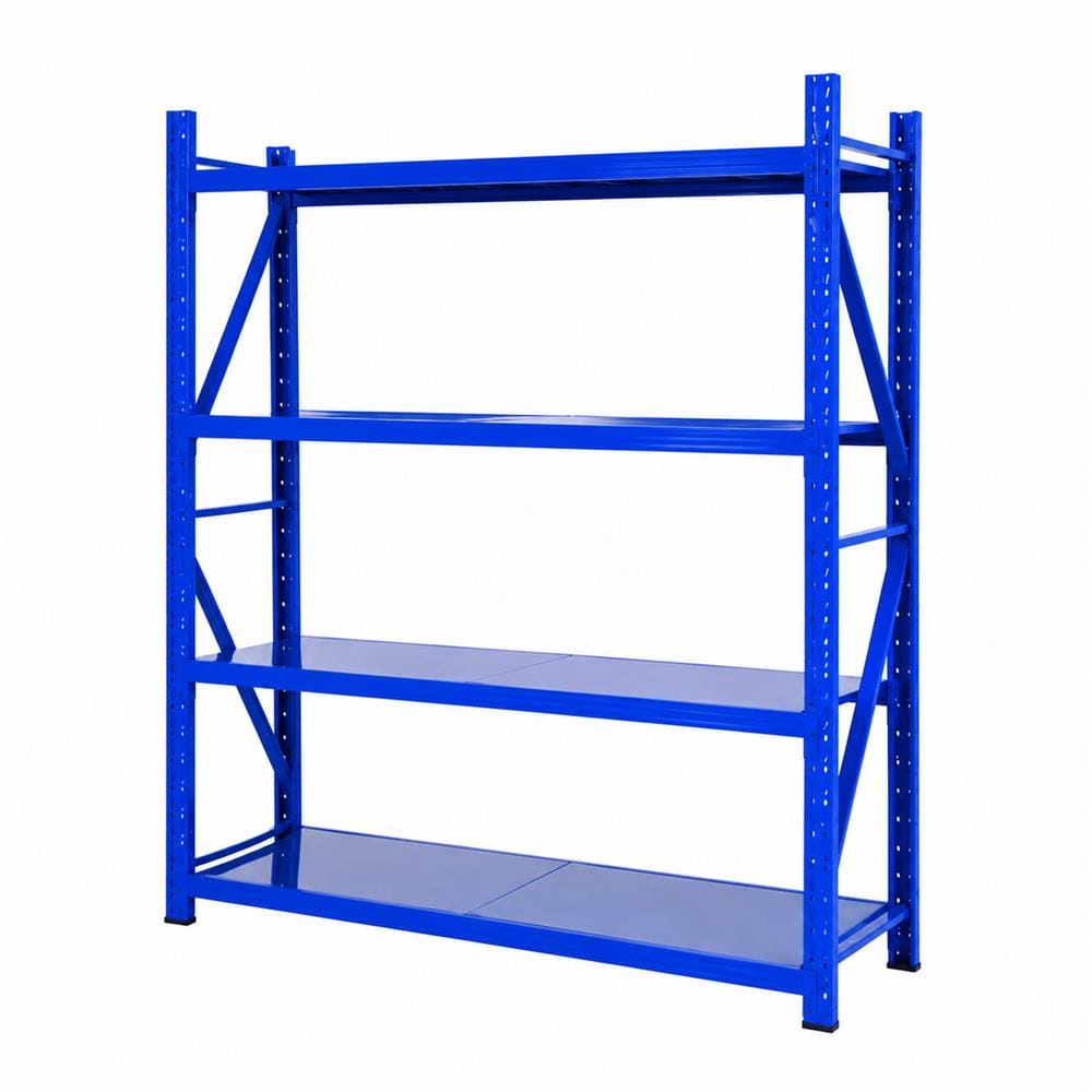 ชั้นเหล็ก 4 ชั้น MATALL 200x150x60 ซม. สีน้ำเงิน
