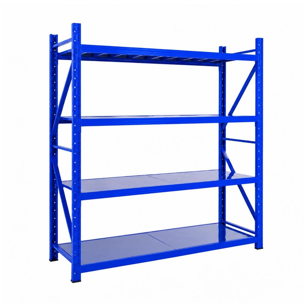 ชั้นเหล็ก 4 ชั้น MATALL 200x150x60 ซม. สีน้ำเงิน