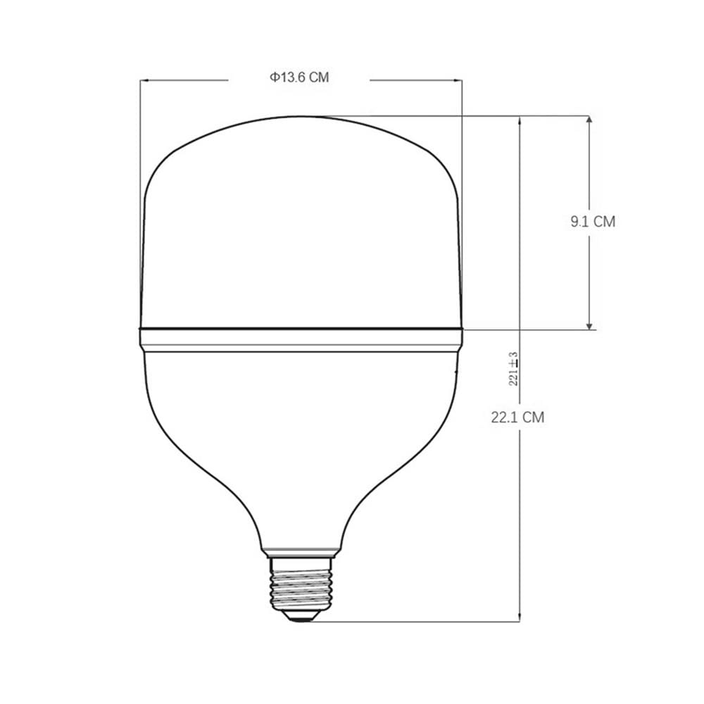 หลอด LED PANASONIC HIGH WATT GEN2 50 วัตต์ DAYLIGHT E27