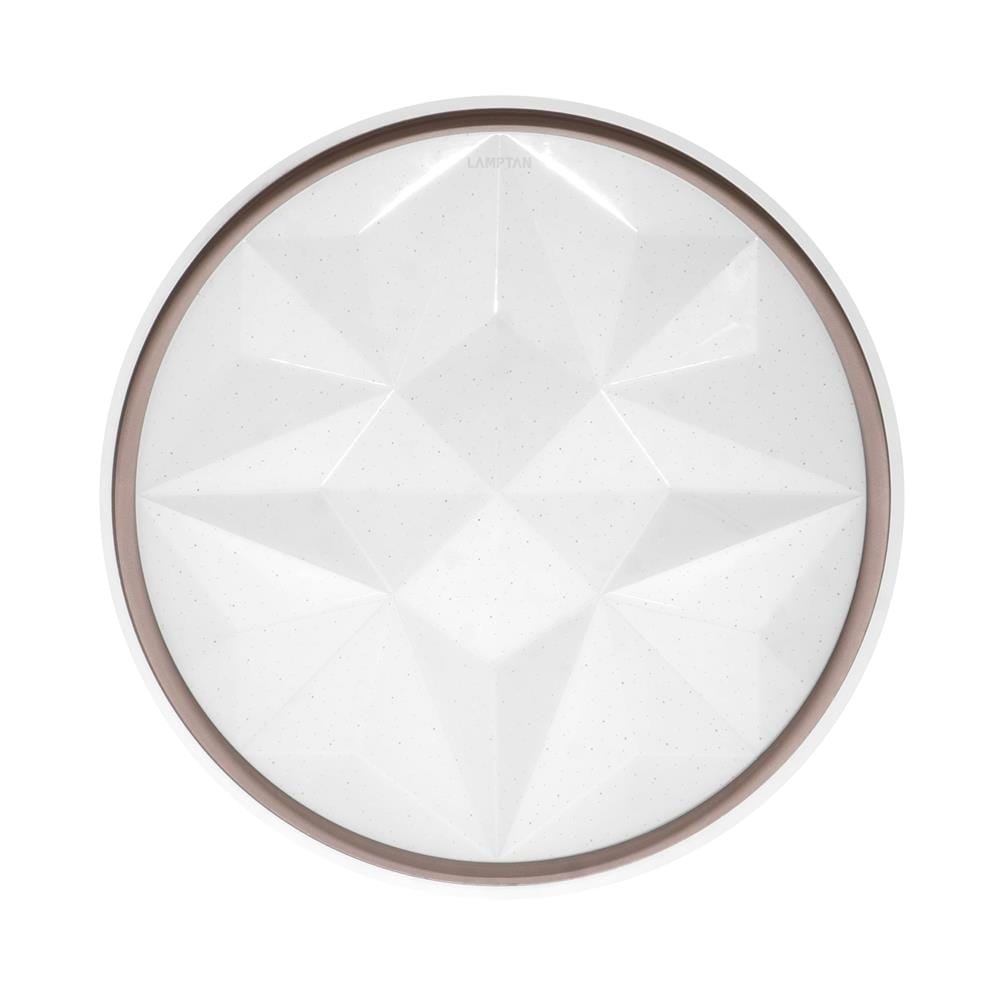 ไฟเพดาน LED LAMPTAN DIAMOND 19.5 นิ้ว 50 วัตต์ DAYLIGHT/COOL WHITE/WARM WHITE