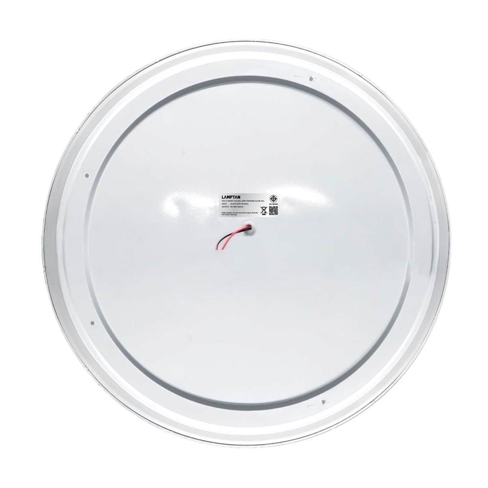 ไฟเพดาน LED LAMPTAN DIAMOND 19.5 นิ้ว 50 วัตต์ DAYLIGHT/COOL WHITE/WARM WHITE