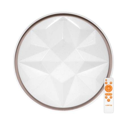 ไฟเพดาน LED LAMPTAN DIAMOND 19.5 นิ้ว 50 วัตต์ DAYLIGHT/COOL WHITE/WARM WHITE_0