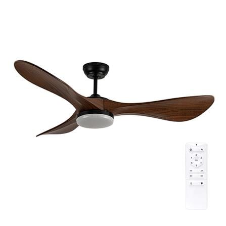 พัดลมโคมไฟ LED CARINI ARCADIA 2010-LOAK 24 วัตต์ DAYLIGHT/COOL WHITE/WARM WHITE 52 นิ้ว สีดำ/น้ำตาล_0