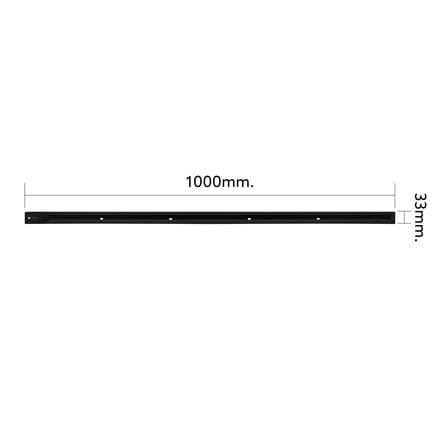 รางไฟแทรคไลท์ LAMPTAN RAIL ECO 1 เมตร สีดำ_6