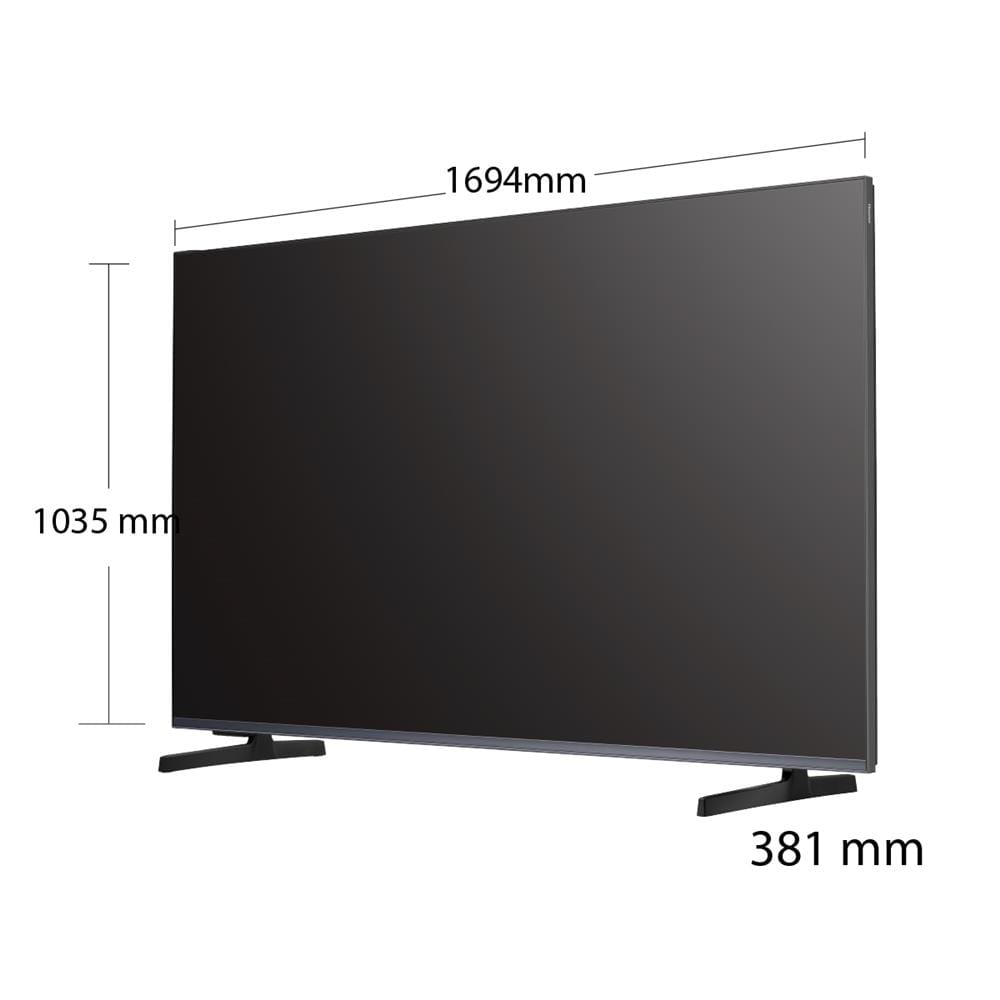 ทีวีคิวแอลอีดี 75 นิ้ว HISENSE (4K, QLED, VIDAA) 75S7S