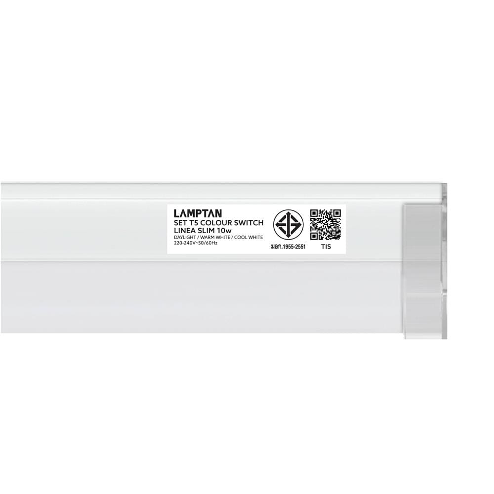 ชุดรางนีออน LED LAMPTAN T5 LINEA SLIM 10 วัตต์ DAYLIGHT/COOL WHITE/WARM WHITE