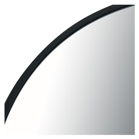 กระจกเงาตกแต่ง MOYA AL058-OV 50x100 ซม. สีดำ_2