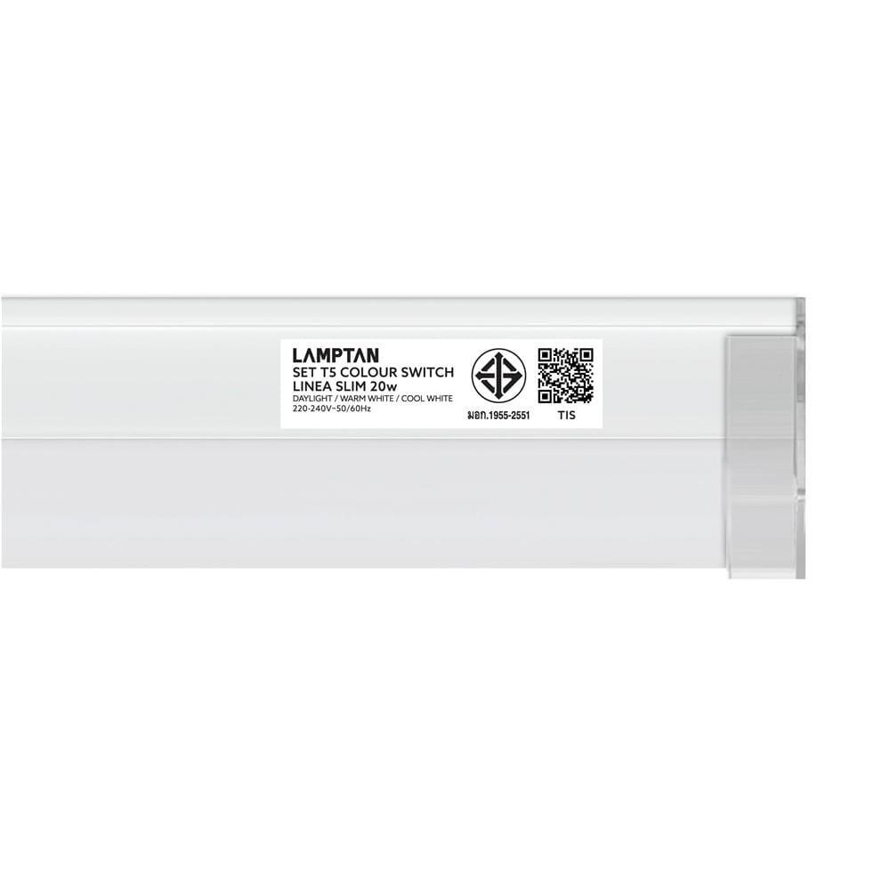 ชุดรางนีออน LED LAMPTAN T5 LINEA SLIM 20 วัตต์ DAYLIGHT/COOL WHITE/WARM WHITE