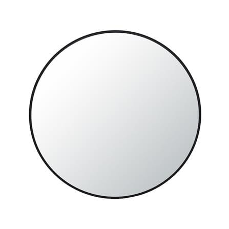 กระจกเงาตกแต่ง MOYA AL058-RD 60X60 ซม. สีดำ_0