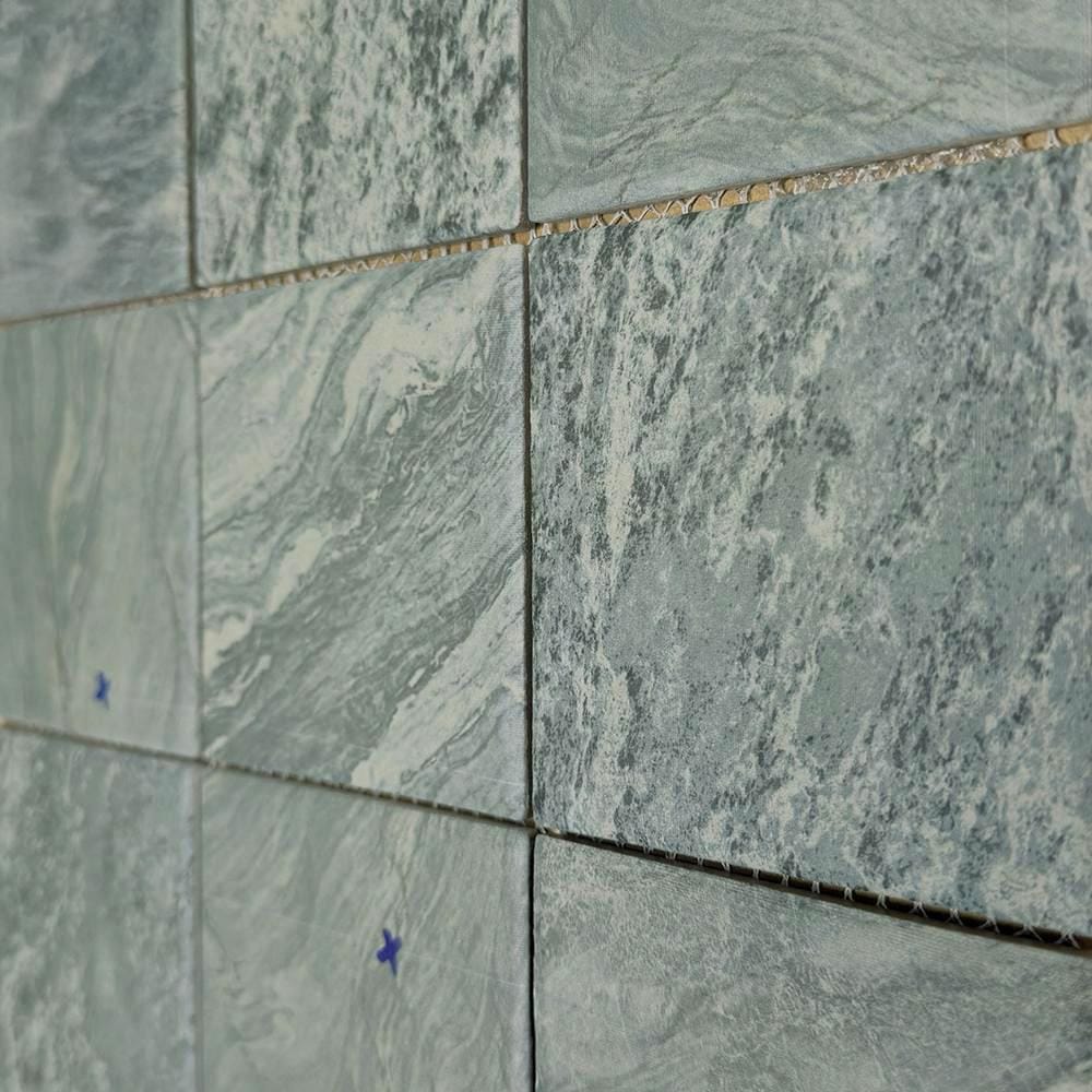 โมเสคพอร์ซเลน 30x30 ซม. COTTO 4SR1 เอิร์ธ อัลไพน์ มิกซ์ เขียว