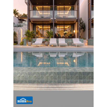 โมเสคพอร์ซเลน 30x30 ซม. COTTO 4SR1 เอิร์ธ อัลไพน์ มิกซ์ เขียว_3