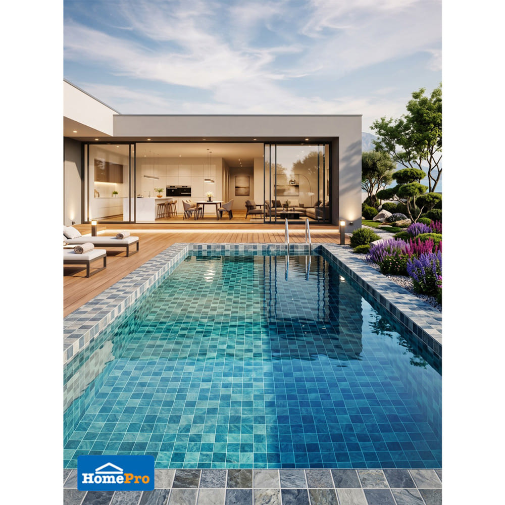 โมเสคพอร์ซเลน 30x30 ซม. COTTO 2SR1 SOUTH PACIFIC VANUAT๊U