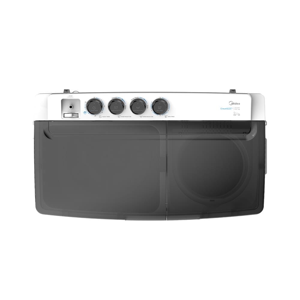 เครื่องซักผ้า 2 ถัง MIDEA MT100W180 18 กก. สีขาว