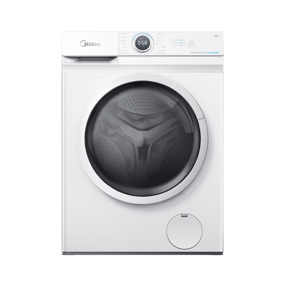 เครื่องซักผ้าฝาหน้า MIDEA MF100W85B 8.5 กก. สีขาว