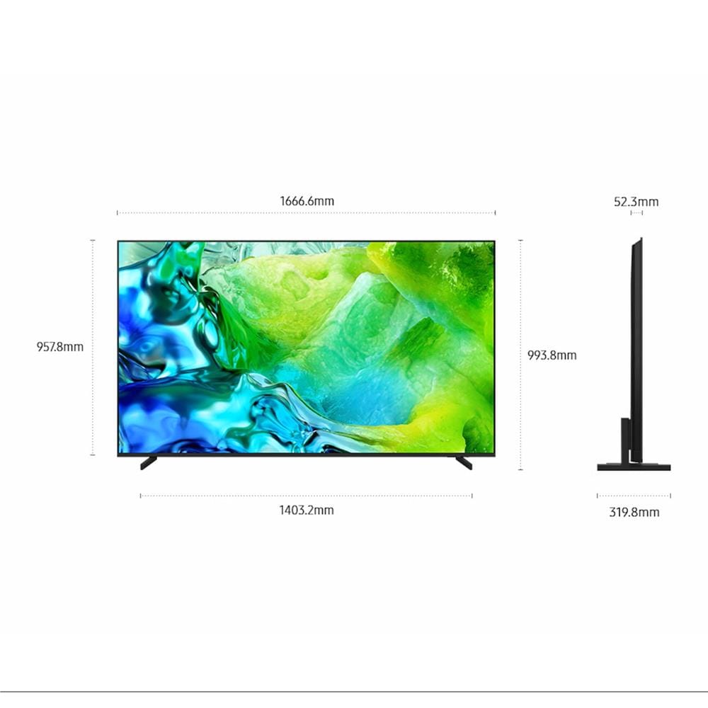 ทีวีนีโอ คิวแอลอีดี 75 นิ้ว SAMSUNG (4K, NEO QLED, TIZEN) QA75QN80HAKXXT