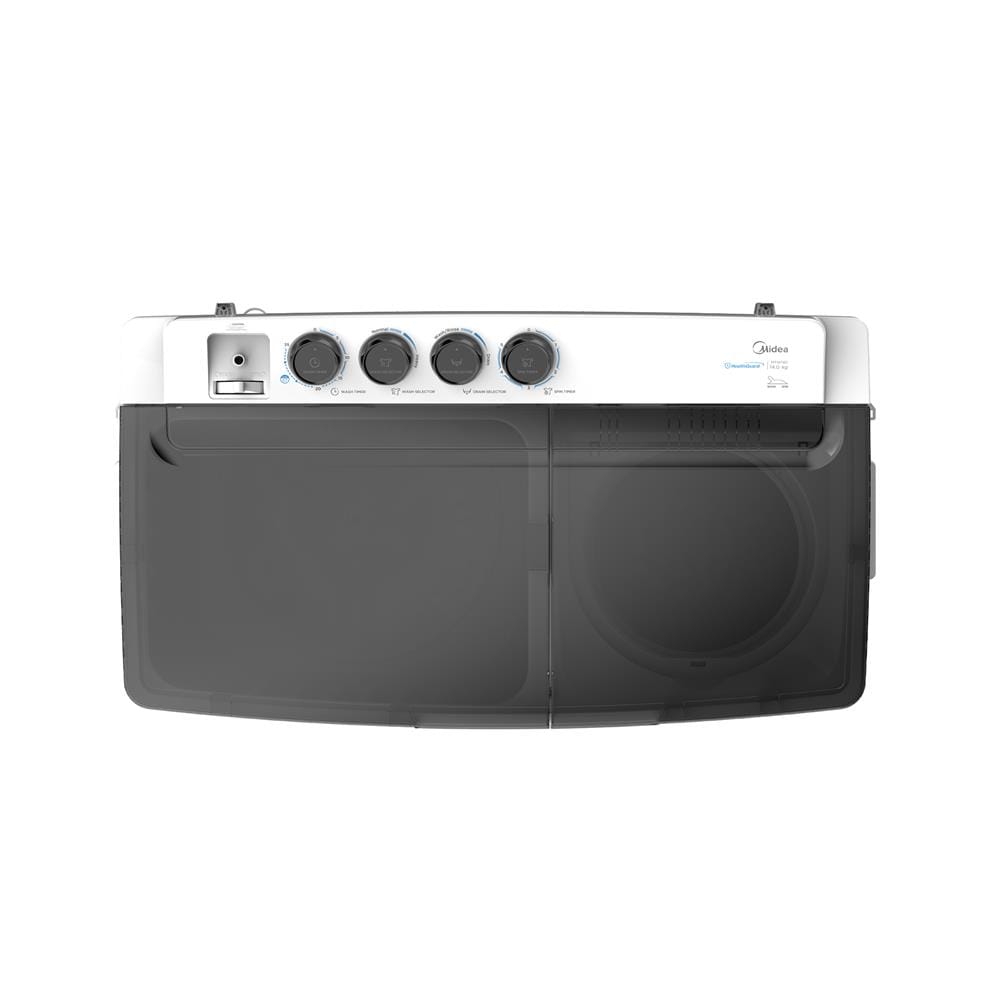 เครื่องซักผ้า 2 ถัง MIDEA MT100 14 กก. สีขาว