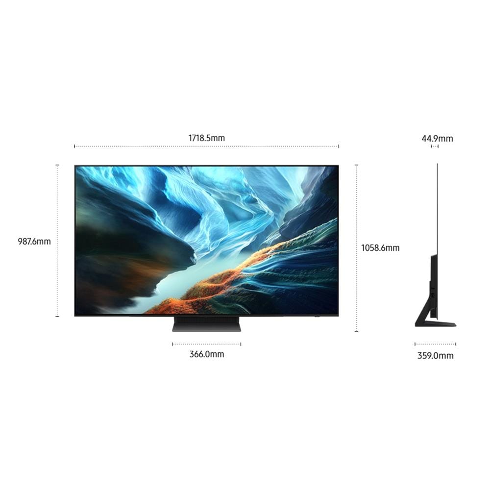 ทีวีโอแอลอีดี 77 นิ้ว SAMSUNG (4K, OLED, TIZEN) QA77S90HAKXXT