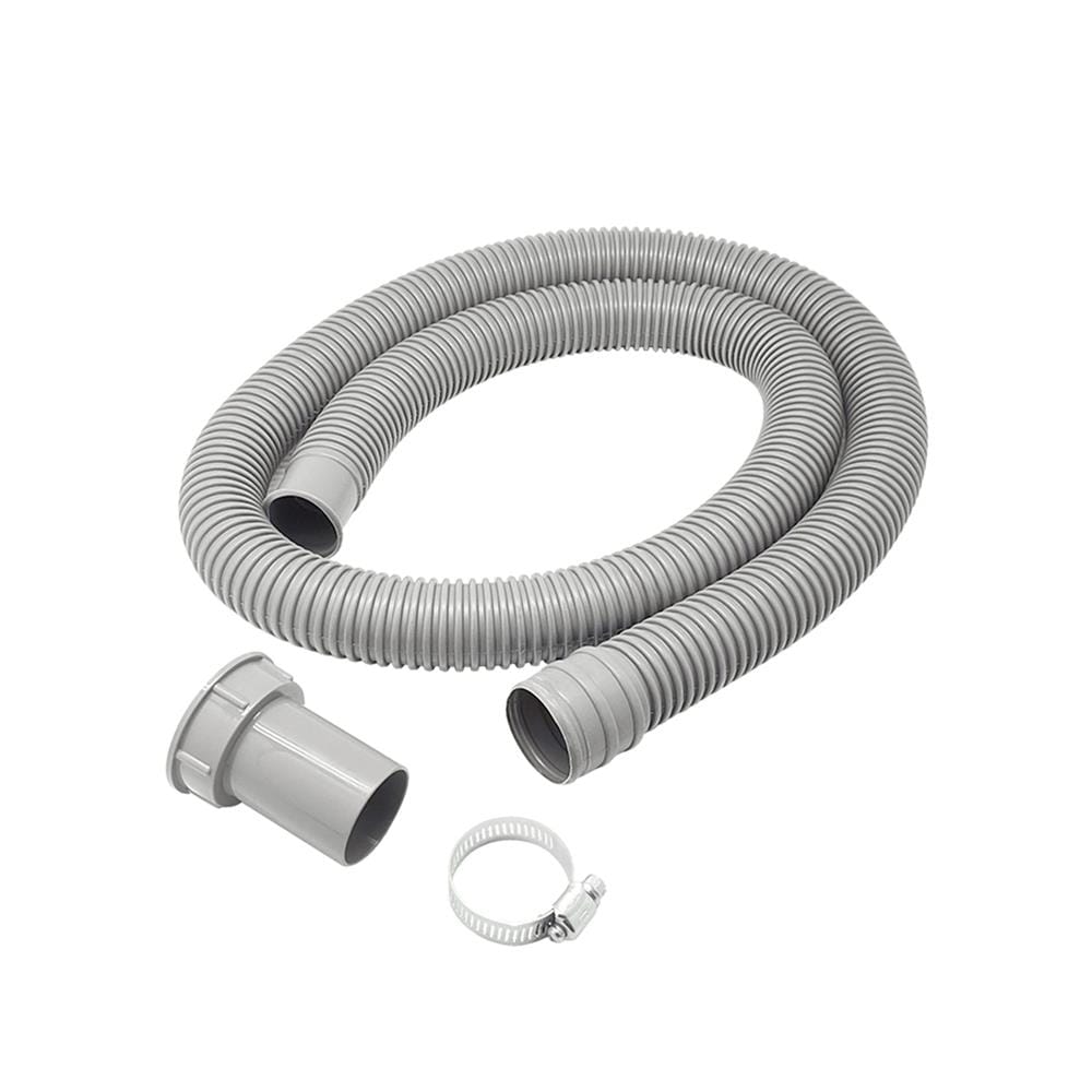 ท่อย่น+สายน้ำดี PARNO 15442 1.2 ม. สีเทา