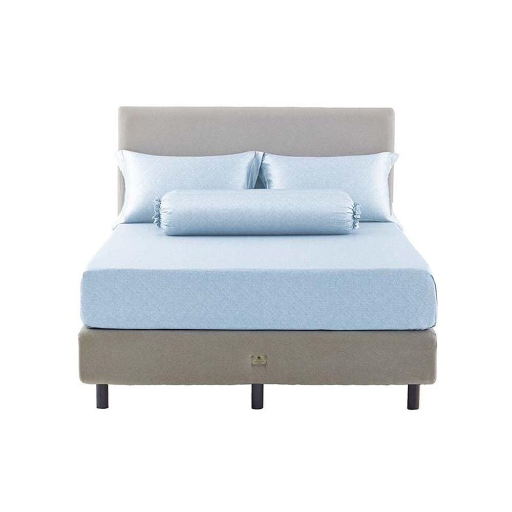 ชุดผ้าปูที่นอน 6 ฟุต (ชุด 5 ชิ้น) DUNLOPILLO VERONA VRN-02 S26 ICE BLUE