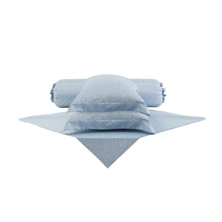 ชุดผ้าปูที่นอน 6 ฟุต (ชุด 5 ชิ้น) DUNLOPILLO VERONA VRN-02 S26 ICE BLUE_2