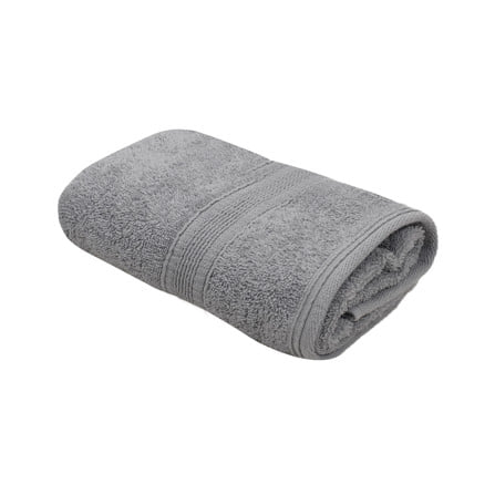 ผ้าขนหนู HOME LIVING STYLE MIKA 27x54 นิ้ว สี GREY_0