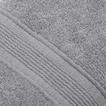 ผ้าขนหนู HOME LIVING STYLE MIKA 27x54 นิ้ว สี GREY_4