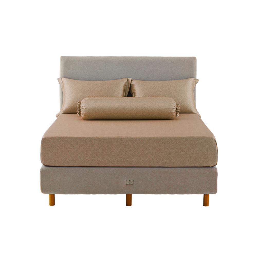 ชุดผ้าปูที่นอน 6 ฟุต (ชุด 5 ชิ้น) DUNLOPILLO VERONA VRN-05 S26 COCOA