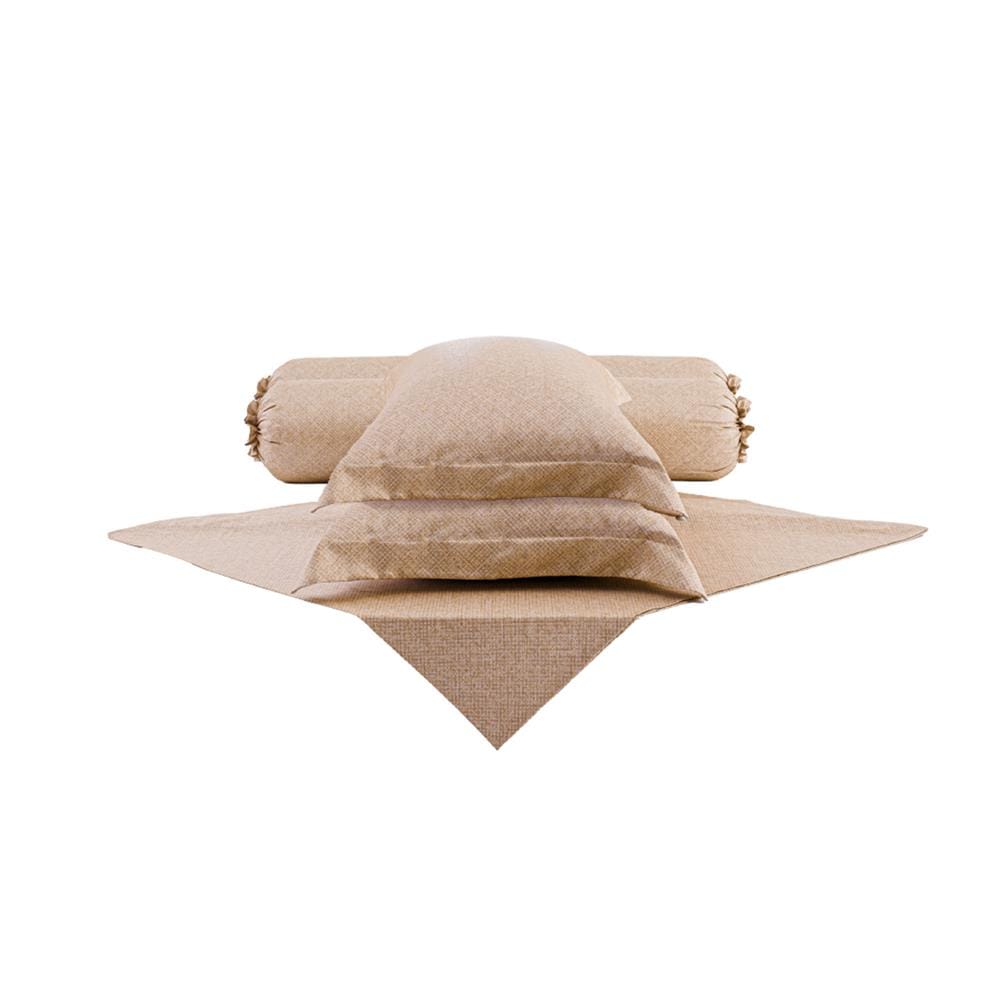 ชุดผ้าปูที่นอน 6 ฟุต (ชุด 5 ชิ้น) DUNLOPILLO VERONA VRN-05 S26 COCOA
