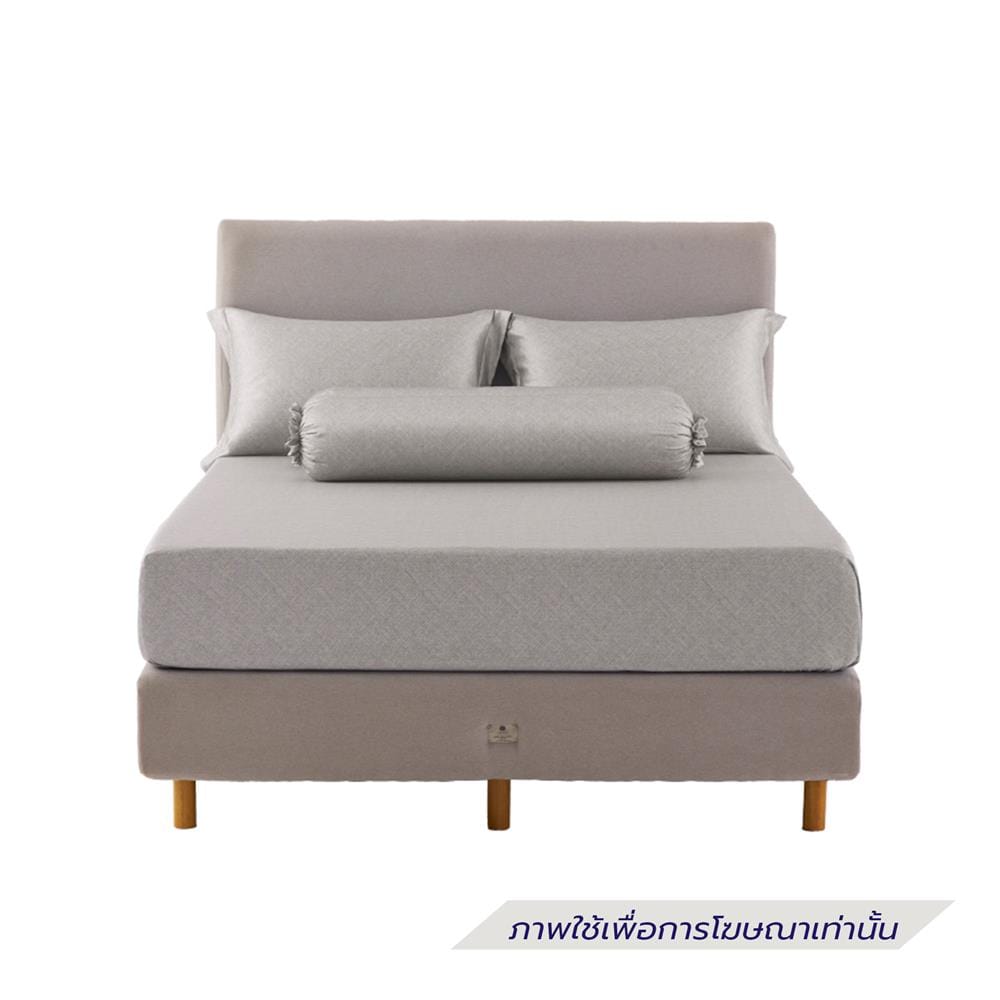 ชุดผ้าปูที่นอน 3.5 ฟุต (ชุด 3 ชิ้น) DUNLOPILLO VERONA VRN-01 S26 COIN GREY