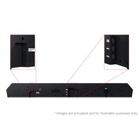 ซาวด์บาร์ SAMSUNG HW-Q990H/XT 11.1.4CH 756 วัตต์ สีดำ_10