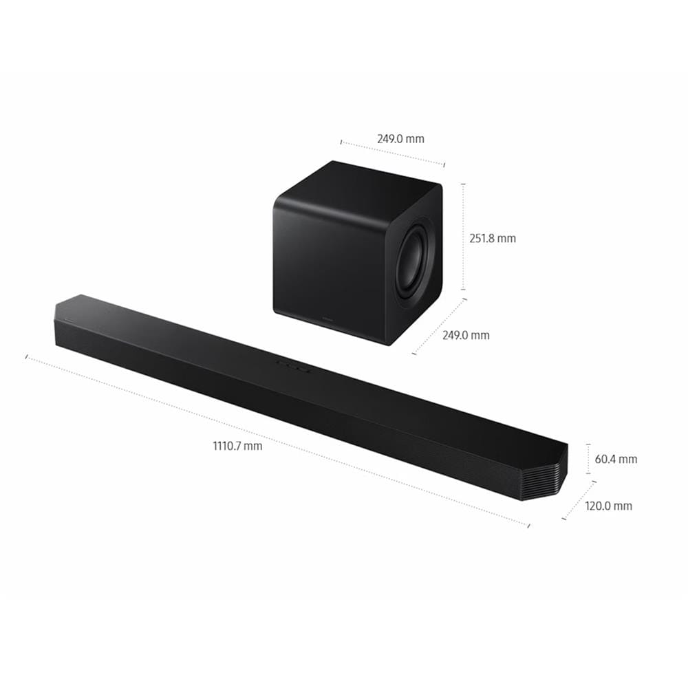ซาวด์บาร์ SAMSUNG HW-Q800H/XT 5.1.2CH 360 วัตต์ สีดำ